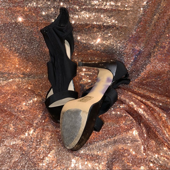 Shoedazzle Seeky Stiletto Zip Platform Sandal - Picture 3 of 3